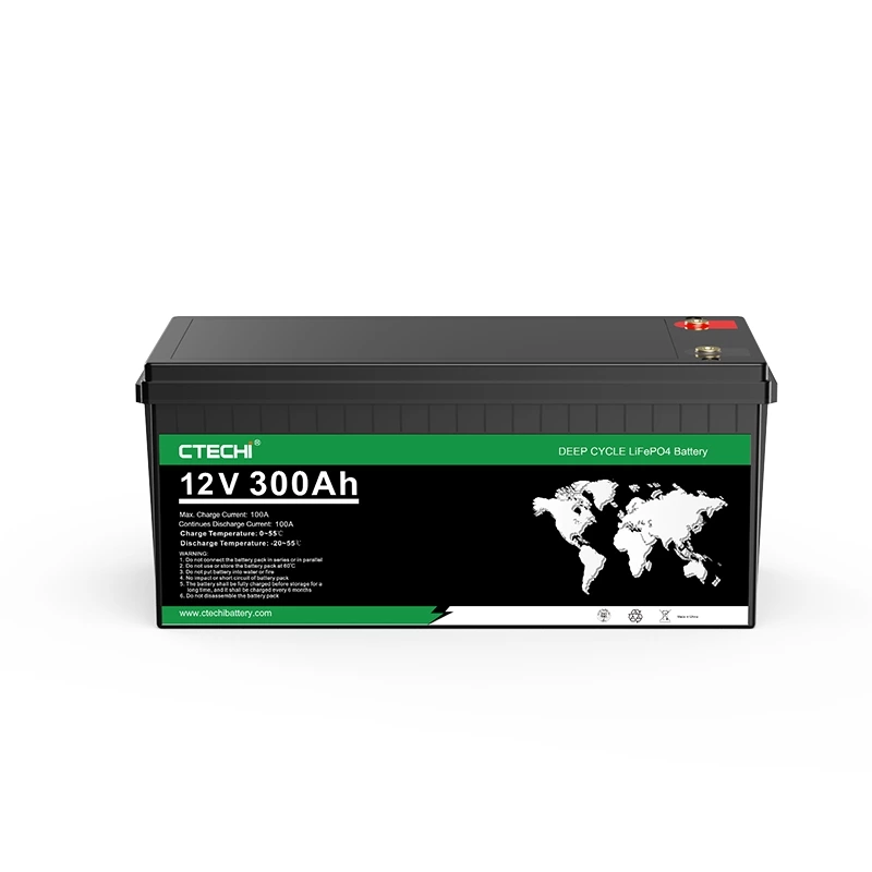 12V 300Ah 400Ah Deep Cycle Lithium LiFePO4 Battery