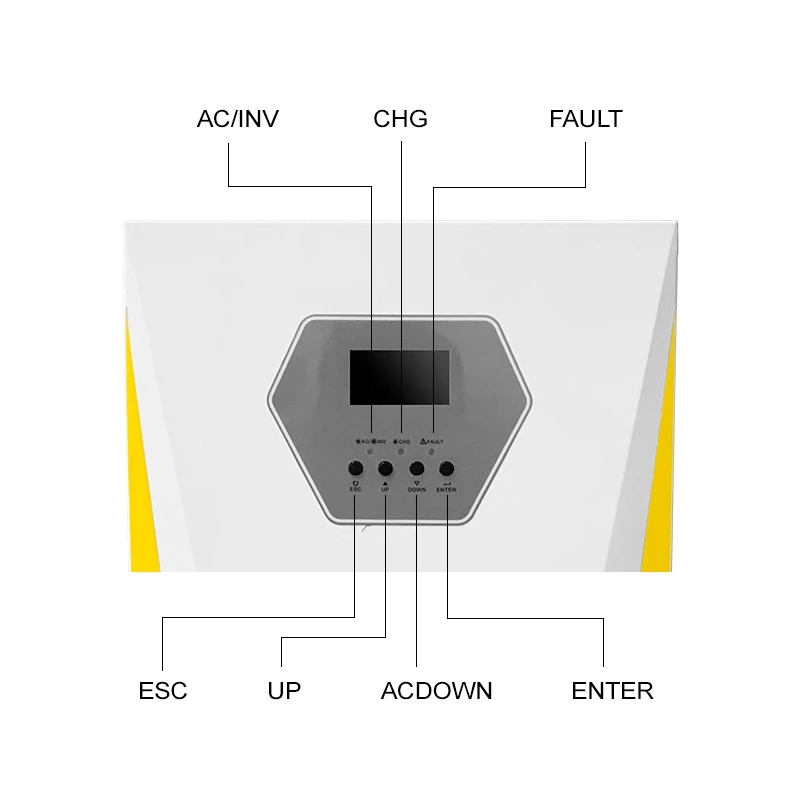 3KW - 10KW Single Phase Pure Sine Wave Off Grid UPS Home Solar Power System Inverter