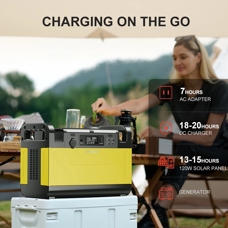 CTECHI GT1200 1200W 1008Wh Portable Power Station