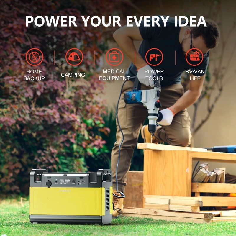 CTECHI GT1200 1200W 1008Wh Portable Power Station