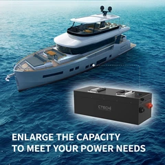 CTECHI Marine Energy Storage System 12V 24V 48V LiFePO4 Battery System