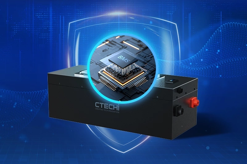 CTECHI one-stop 12V 24V 48V All-Electric Lithium System RV Energy Storage System
