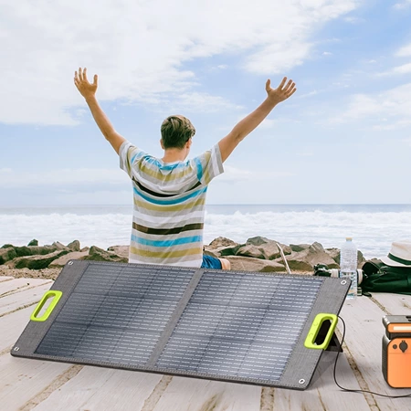 100W Portable Solar Panel - CTECHI