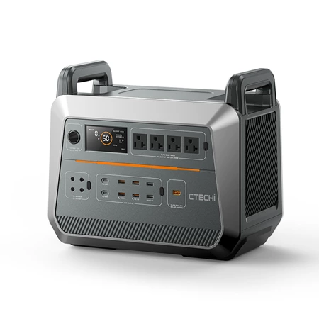 CTECHI ST2000 2000W 1536Wh 2073Wh Portable Power Station - CTECHI