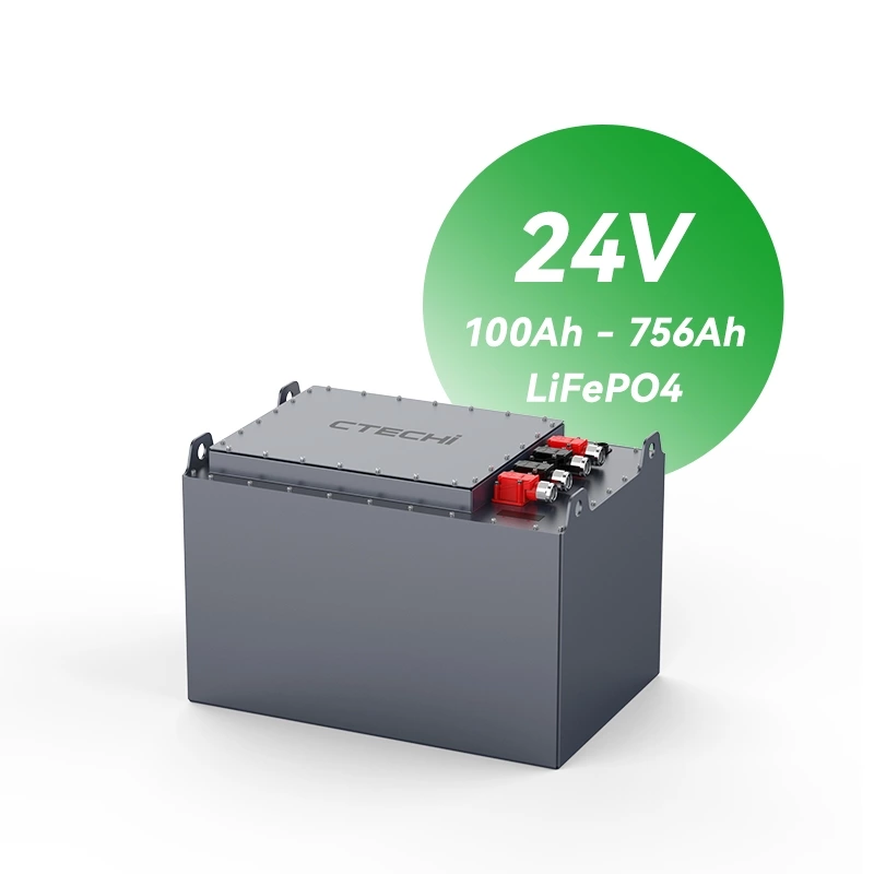 24V 100Ah - 756Ah LiFePO4 Forklift Battery