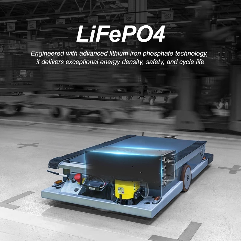 AGV LiFePO4 Battery Pack - 25.6V 57.6Ah Rechargeable Power Solution