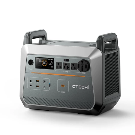 CTECHI ST3000 3000W 2160Wh Portable Power Station - CTECHI
