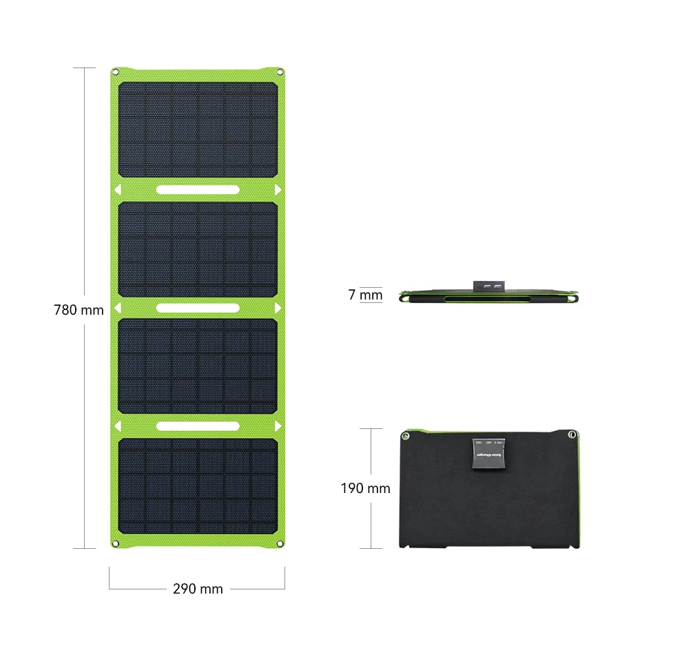 30W Portable Solar Panel