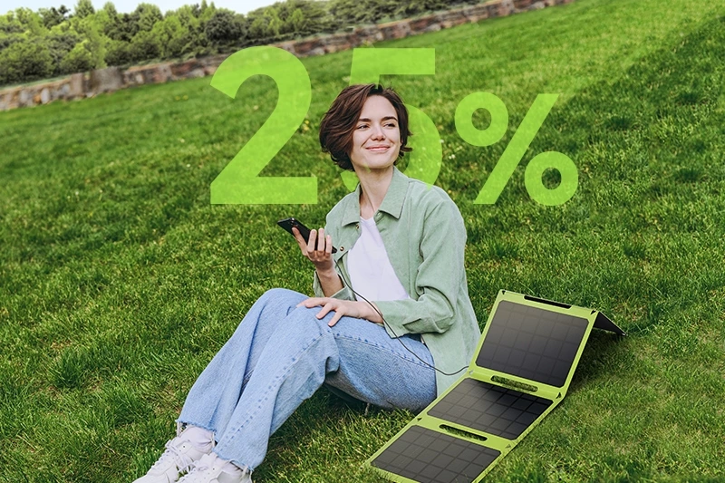 30W Portable Solar Panel