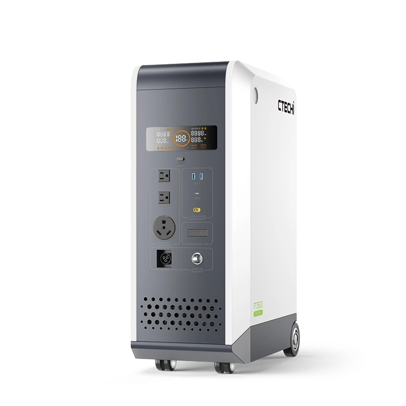 CTECHI All in one Home Energy Storagy System PT3600 3600W 4992Wh Portable Power Station