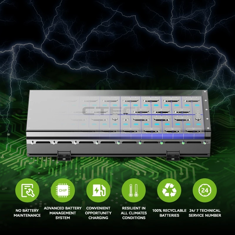 51.2V 120Ah Golf Cart Lithium Battery