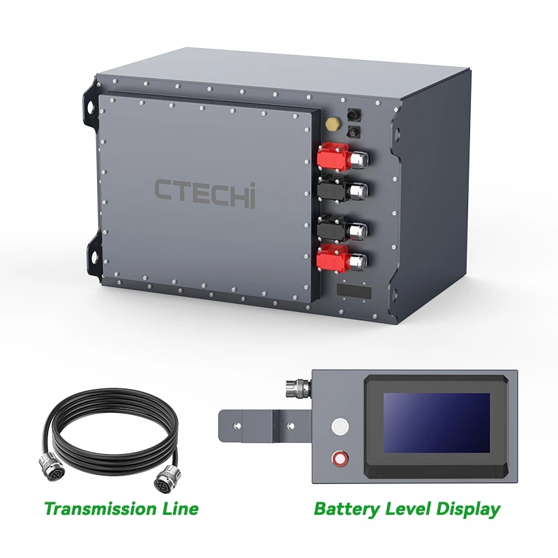 80V 400Ah - 690Ah LiFePO4 Forklift Battery