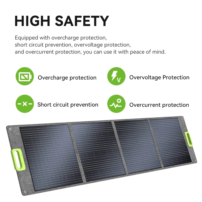 200W Portable Solar Panel