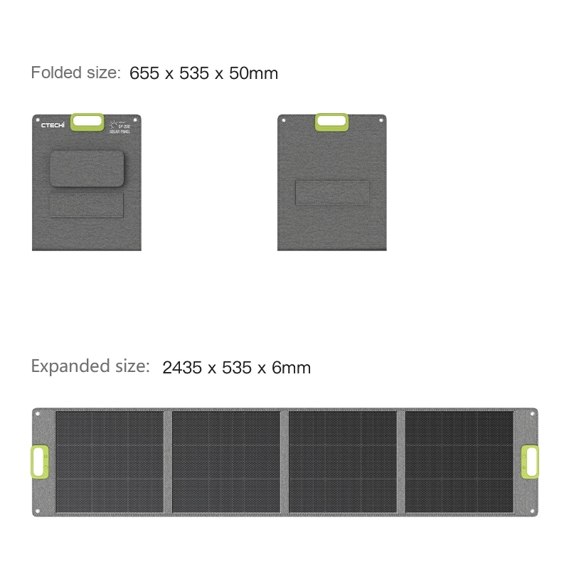 200W Portable Solar Panel