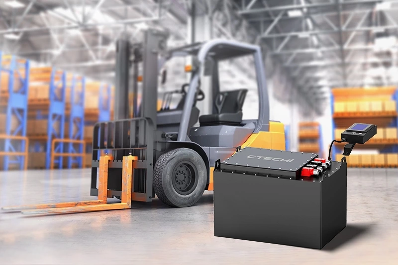 How to Change a Forklift Battery