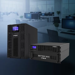 CTECHI Lithium 110V High Voltage 1-3KVA UPS Online Battery for Home