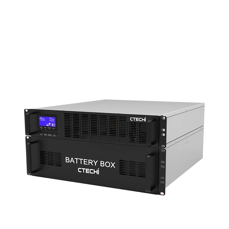CTECHI Lithium 110V High Voltage 1-3KVA UPS Online Battery for Home