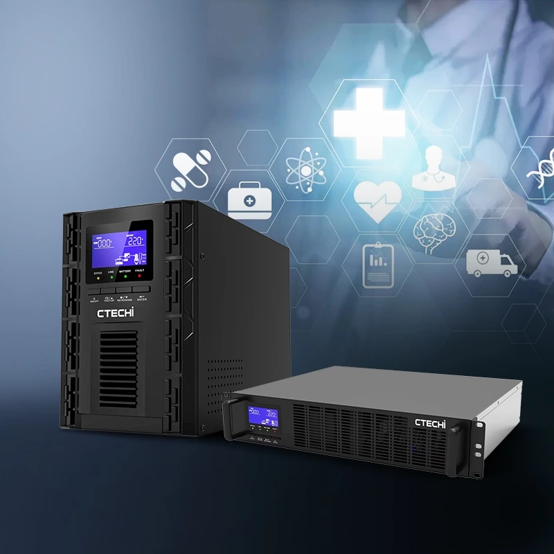 CTECHI Lithium 220V 1-3KVA UPS Battery Backup