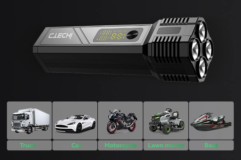 CTECHI CT-06B Automotive Emergency Jump Starter Power Bank