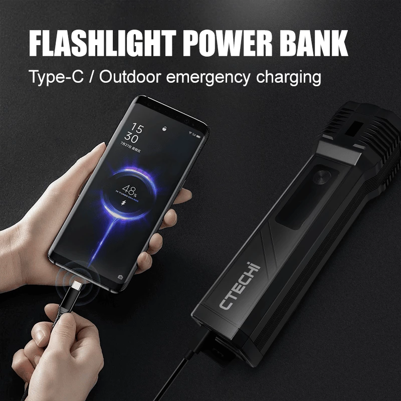 CTECHI CT-06A Automotive Emergency Jump Starter Power Bank