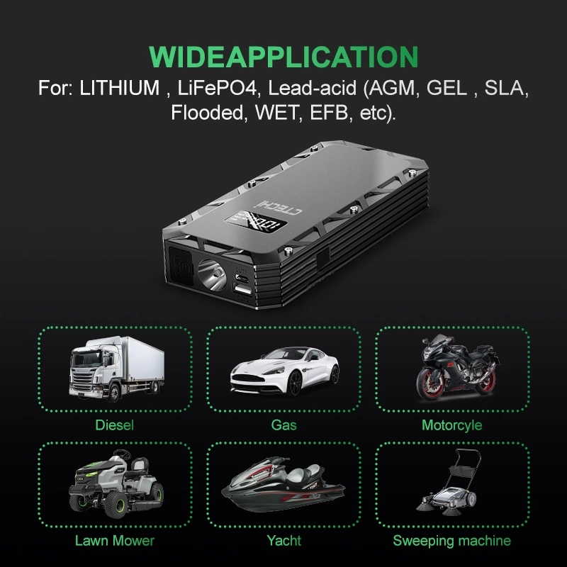 CTECHI CT-07 Car Emergency Jump Starter