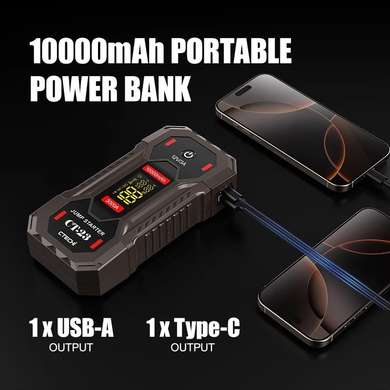 CTECHI CT-23 Car Emergency Jump Starter