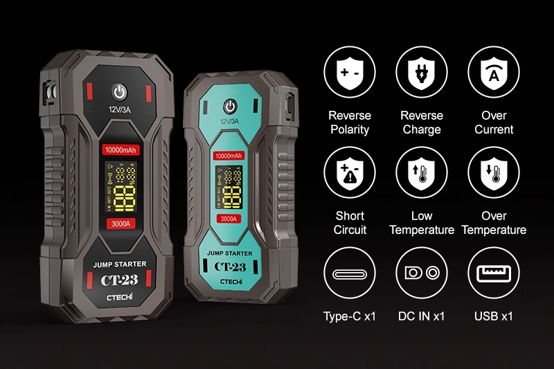CTECHI CT-23 Car Emergency Jump Starter
