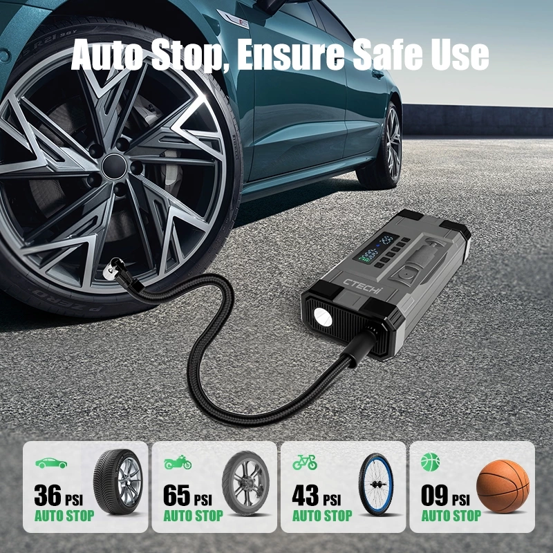 CTECHI CTQ-05 Charge & Jump Starter Power Pack