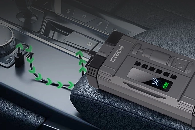 CTECHI CTQ-05 Charge & Jump Starter Power Pack