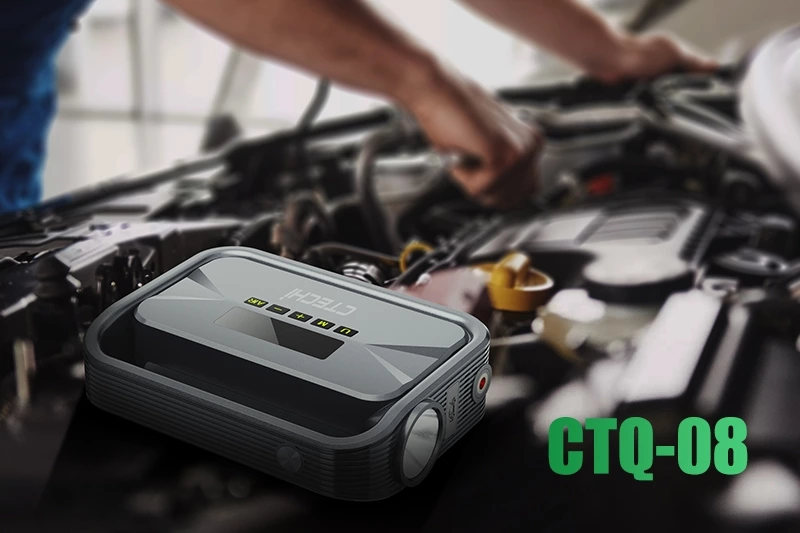 CTECHI CTQ-08 Charge & Jump Starter Power Pack