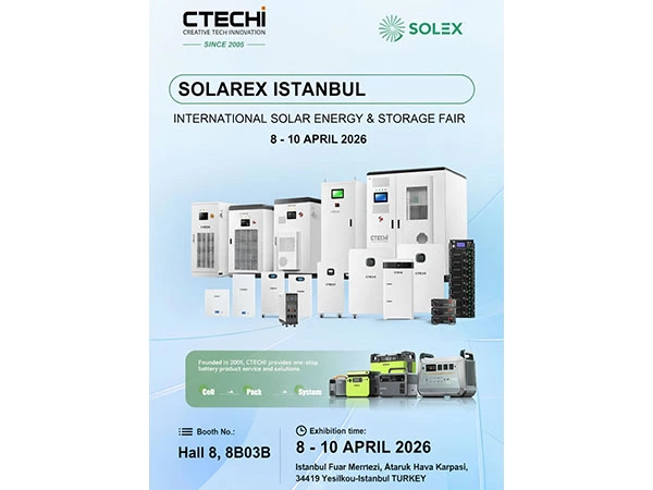 CTECHi Announces Participation in SOLAREX Istanbul 2026