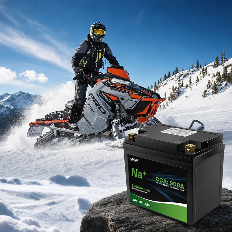 CTECHI 12V30Ah Ultra-High Power Sodium-Ion Starting Battery
