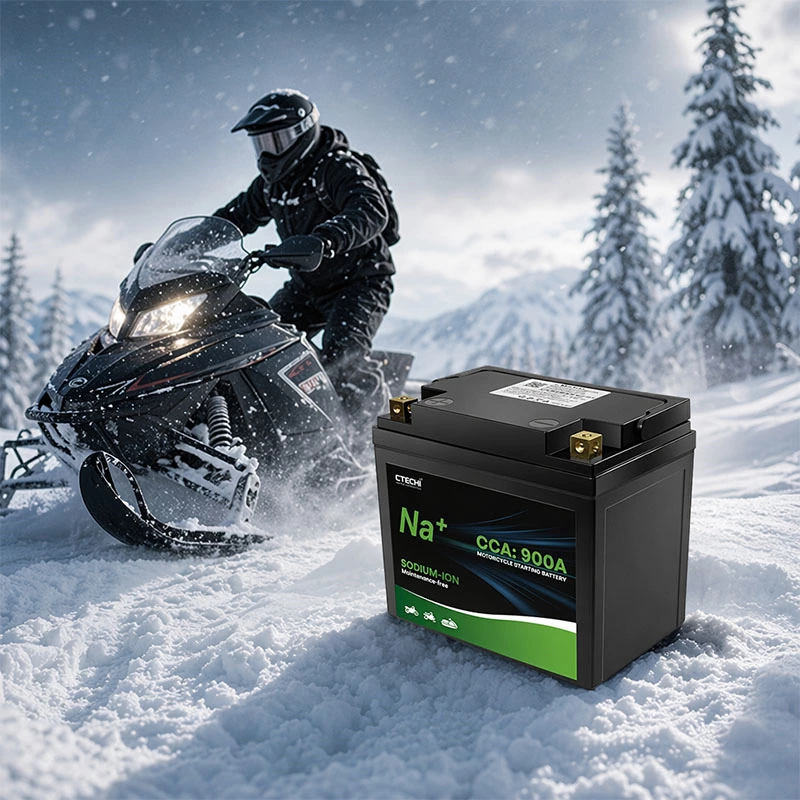 CTECHI 12V30Ah Ultra-High Power Sodium-Ion Starting Battery