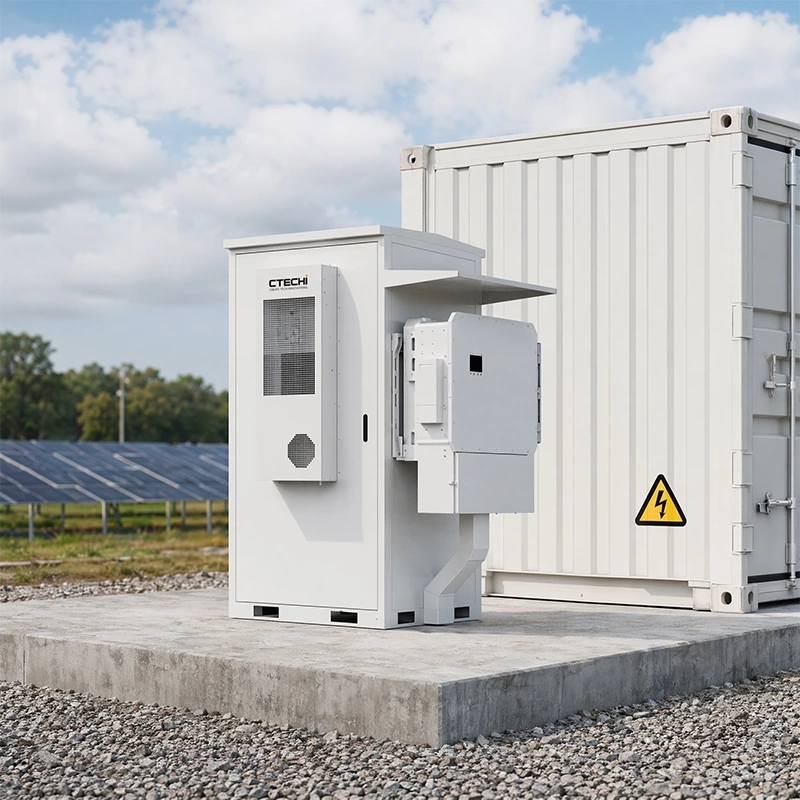 CTECHI ESS125KW/261KWh Split-Type Liquid-Cooled Commercial & Industrial BESS Solar Battery Energy Storage System