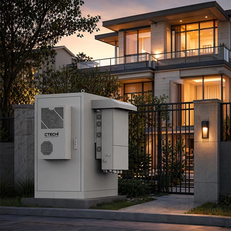 CTECHI ESS30KW/65KWh Split-Type Commercial & Industrial BESS Solar Battery Energy Storage System