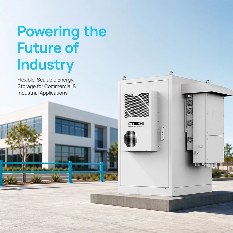 CTECHI ESS30KW/65KWh Split-Type Commercial & Industrial BESS Solar Battery Energy Storage System