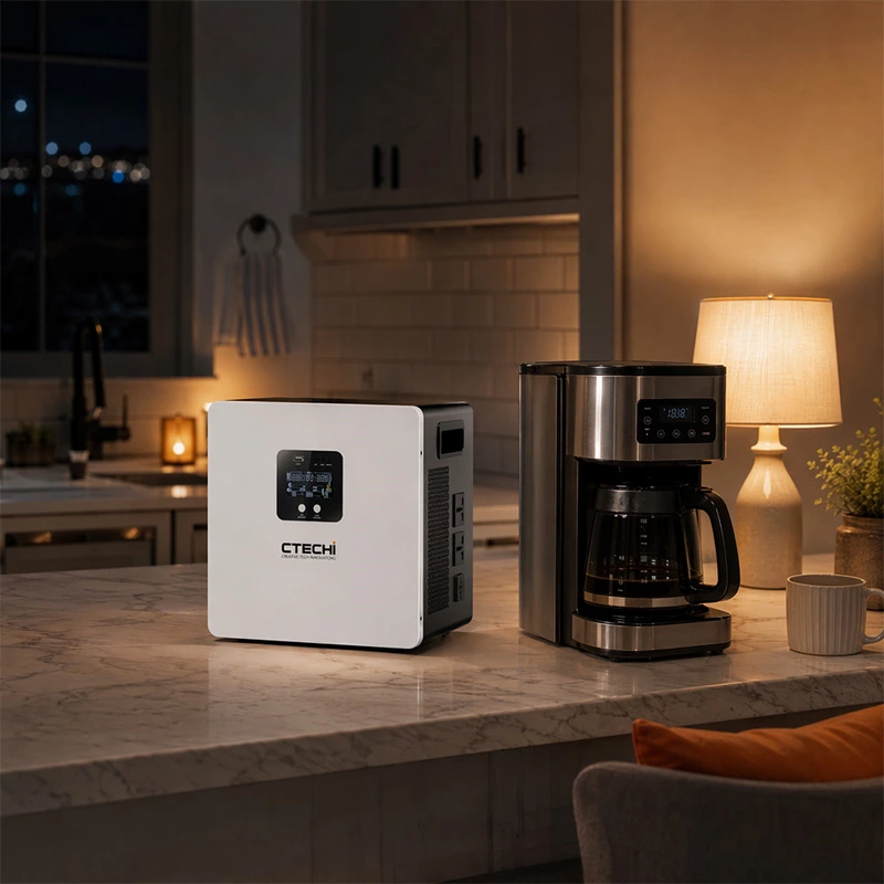CTECHI GT-F1000D2 1000W 2009.6Wh Portable Power Station | Flagship Emergency Solar Power