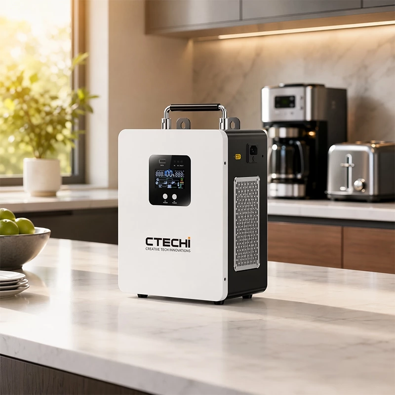 CTECHI GT-F500D 500W 1004.8Wh Portable Power Station | Solar Generator for Outdoor